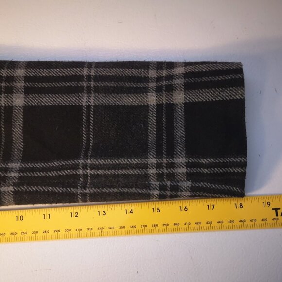 Smart Set Ladies Size 9 Black & Grey Plaid Belted Fully Lined Jacket/Blazer - Picture 8 of 11